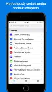 classify rx for pharmacology iphone screenshot 1