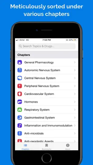Classify Rx For Pharmacology iPhone Ekran Görüntüsü 1