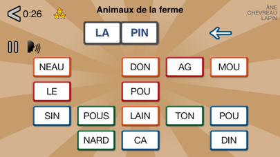 Screenshot #1 pour Domino des Mots, jeu de lettre