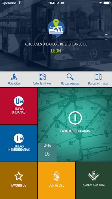 Screenshot #1 pour BusKBus León y Alfoz