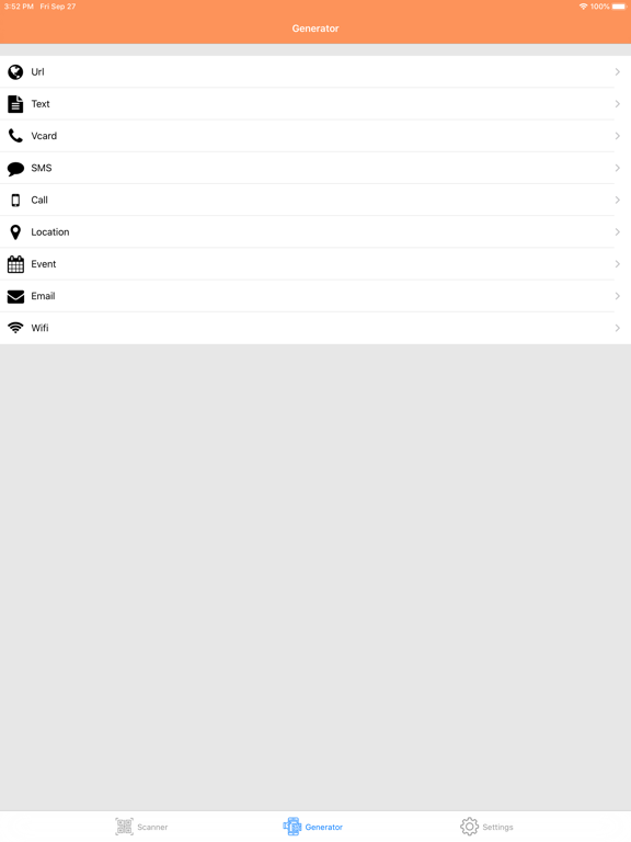 Screenshot #6 pour QRCode Scanner and Maker
