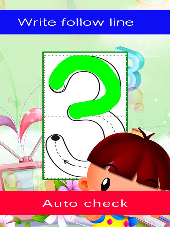 Screenshot #2 for How to write number and letter