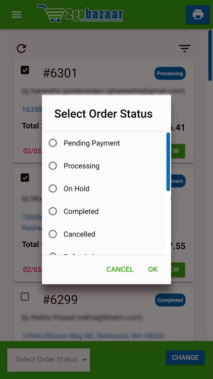 2gobazaar Admin App screenshot-3