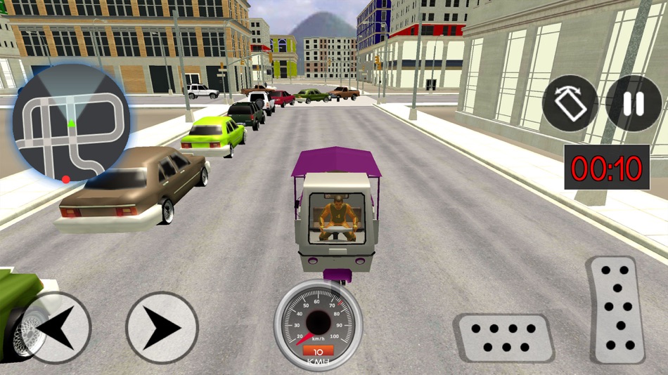 #10. Tuk Tuk Rickshaw Driving (iOS) 由: Rubab Zaidi