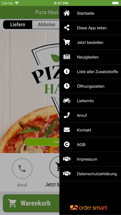 Screenshot #2 pour Pizza Haus Hamminkeln
