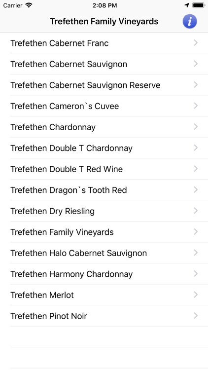 Trefethen Wine Locator