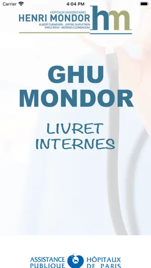 GHU Mondor Livret Internes screenshot 1