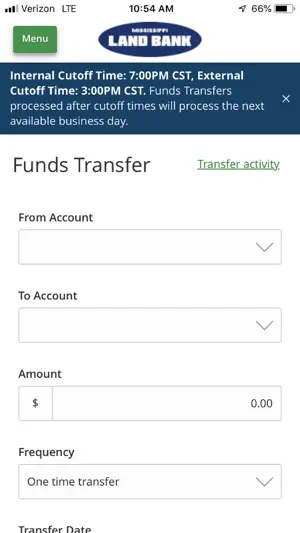 Mississippi Land Ag Banking screenshot 2