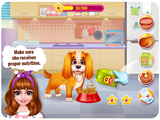 Puppy Pet Story: DayCare Game iPad app afbeelding 3
