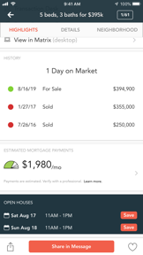 HomeSpotter Real Estate screenshot