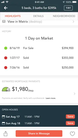 HomeSpotter Real Estate screenshot 3