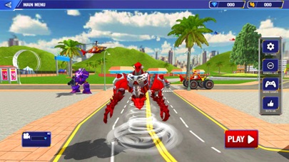 Tornado Robot Transform Screenshot