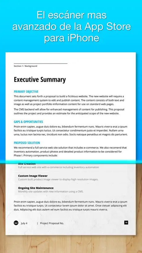 Escáner PDF Docs & Imagenes
