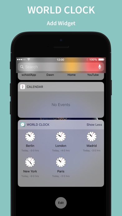 World Clock – Time Widget screenshot 2