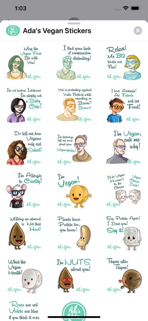 Ada's Vegan Stickers(圖4)-速報App