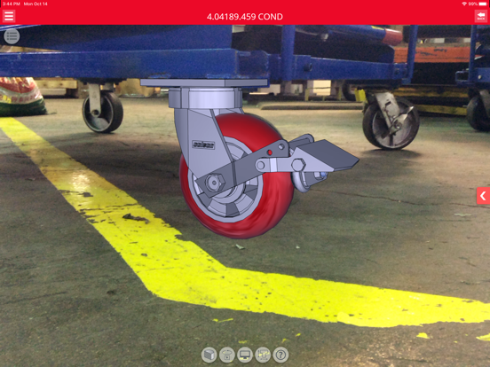 Caster CAD 3D iPad screenshot 4 - Business app