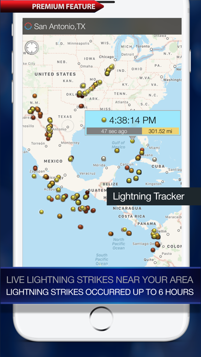 Weather Alert Map USA Screenshot