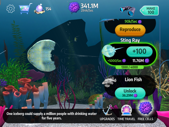 Screenshot #6 pour Idle Sea World!