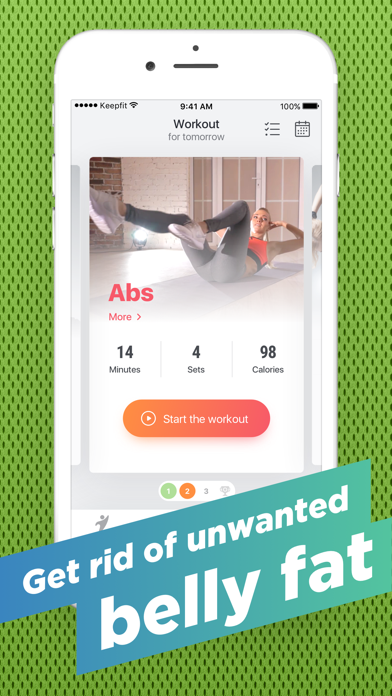 KeepFit – Weight Loss Fitness Screenshot