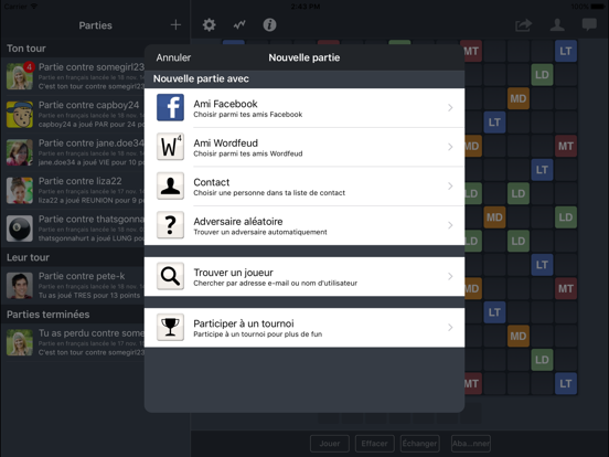 Screenshot #5 pour Wordfeud