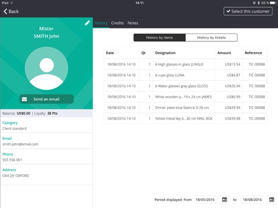 RoverCash by Lundimatin iPad screenshot 4 - Business app