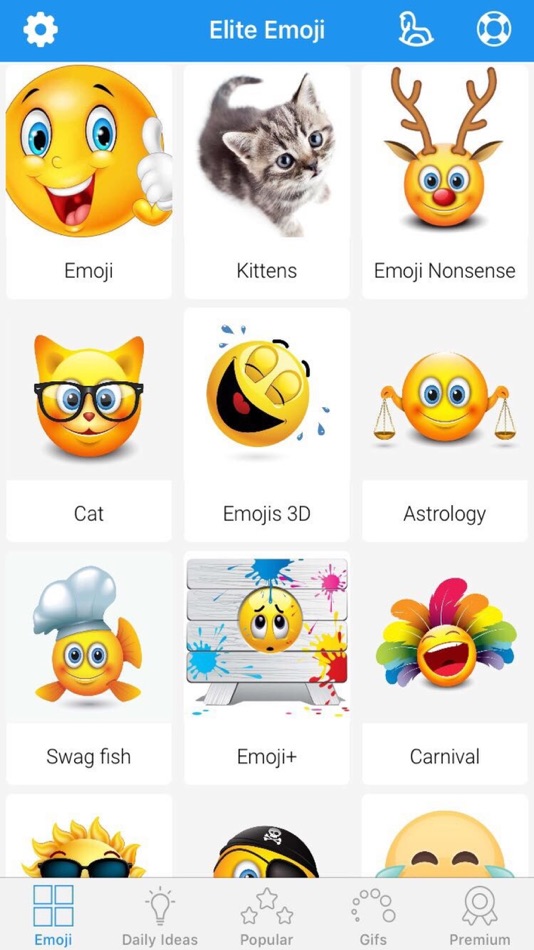 #1. Emoji Elite (iOS) 由: GhostWording