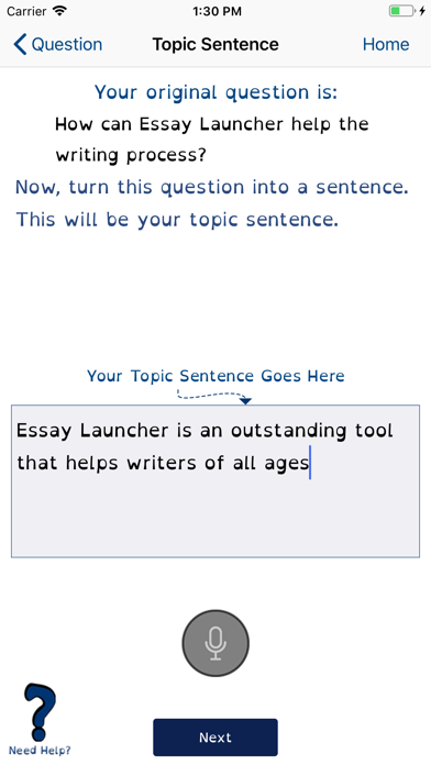 Screenshot #2 pour Essay Launcher
