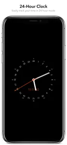 FaceClock Pro - Analogue Clock screenshot #3 for iPhone