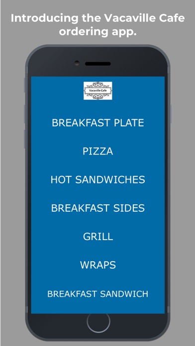 Vacaville Cafe Screenshot