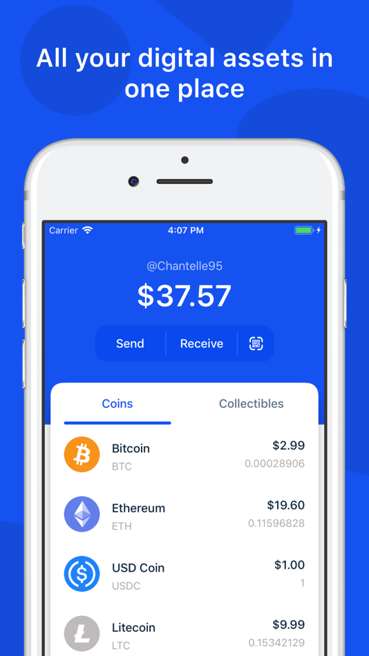 coinbase for ipad