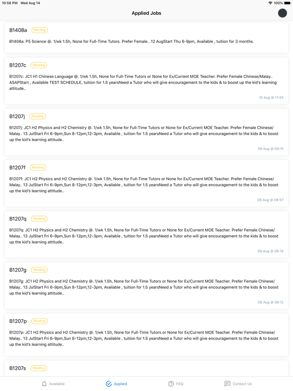 Screenshot #5 pour SmileTutor Assignments App