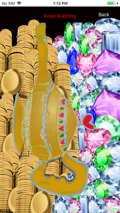 Genie Lamp iPhone screenshot 2 - Entertainment app