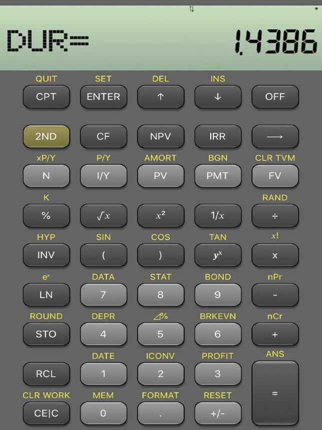 BA Financial Calculator PRO on the App Store