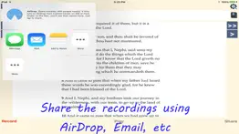 scripture audio recorder iphone screenshot 3