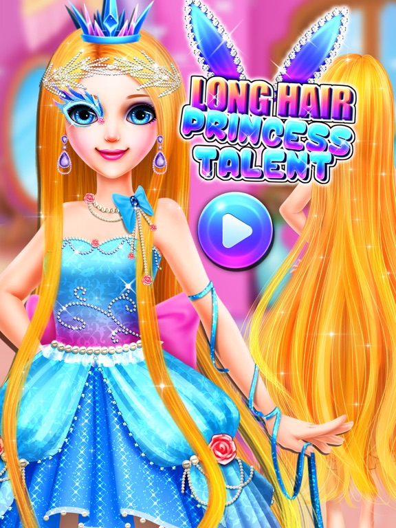 Screenshot #4 pour Long Hair Princess Makeup