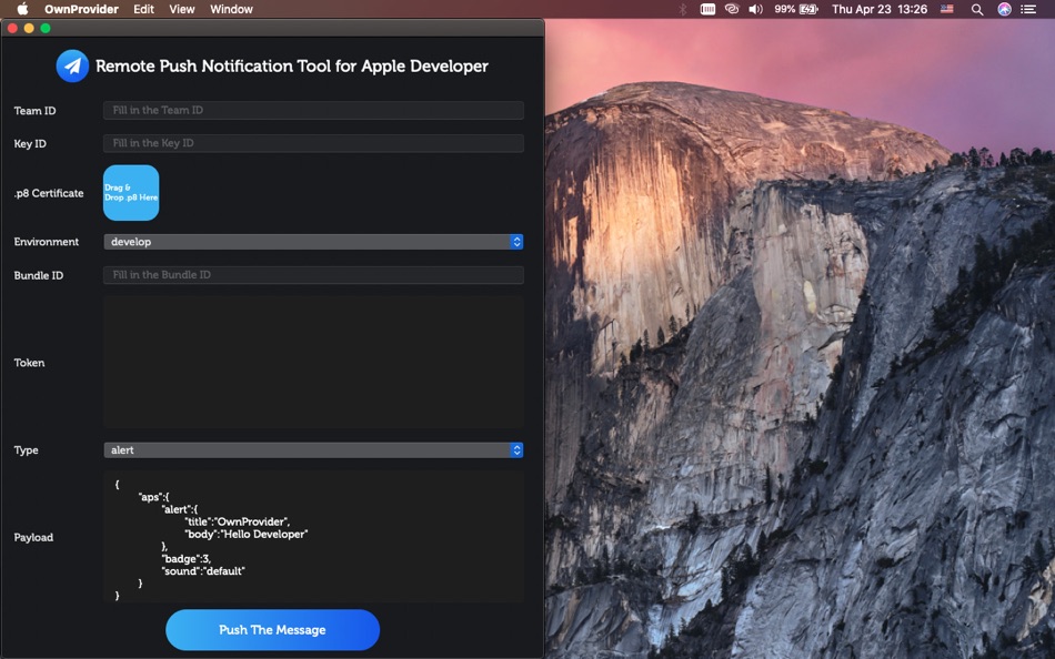 #3. OwnProvider - Effortless APNs (macOS) โดย: 光明 胡