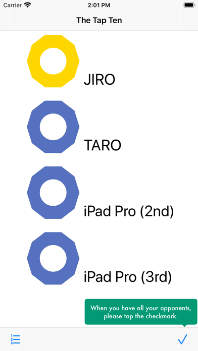 The Tap Ten Screenshot