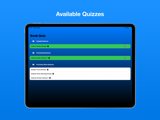 Screenshot #6 pour BookQuiz