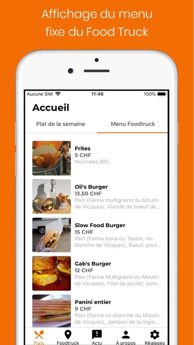 Screenshot #2 pour Oli's Food