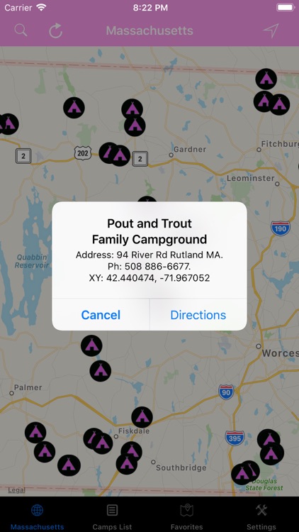 Massachusetts – Camp & RV's screenshot-4