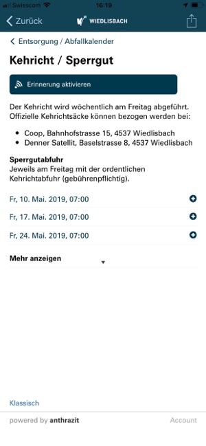 Gemeinde Wiedlisbach(圖3)-速報App