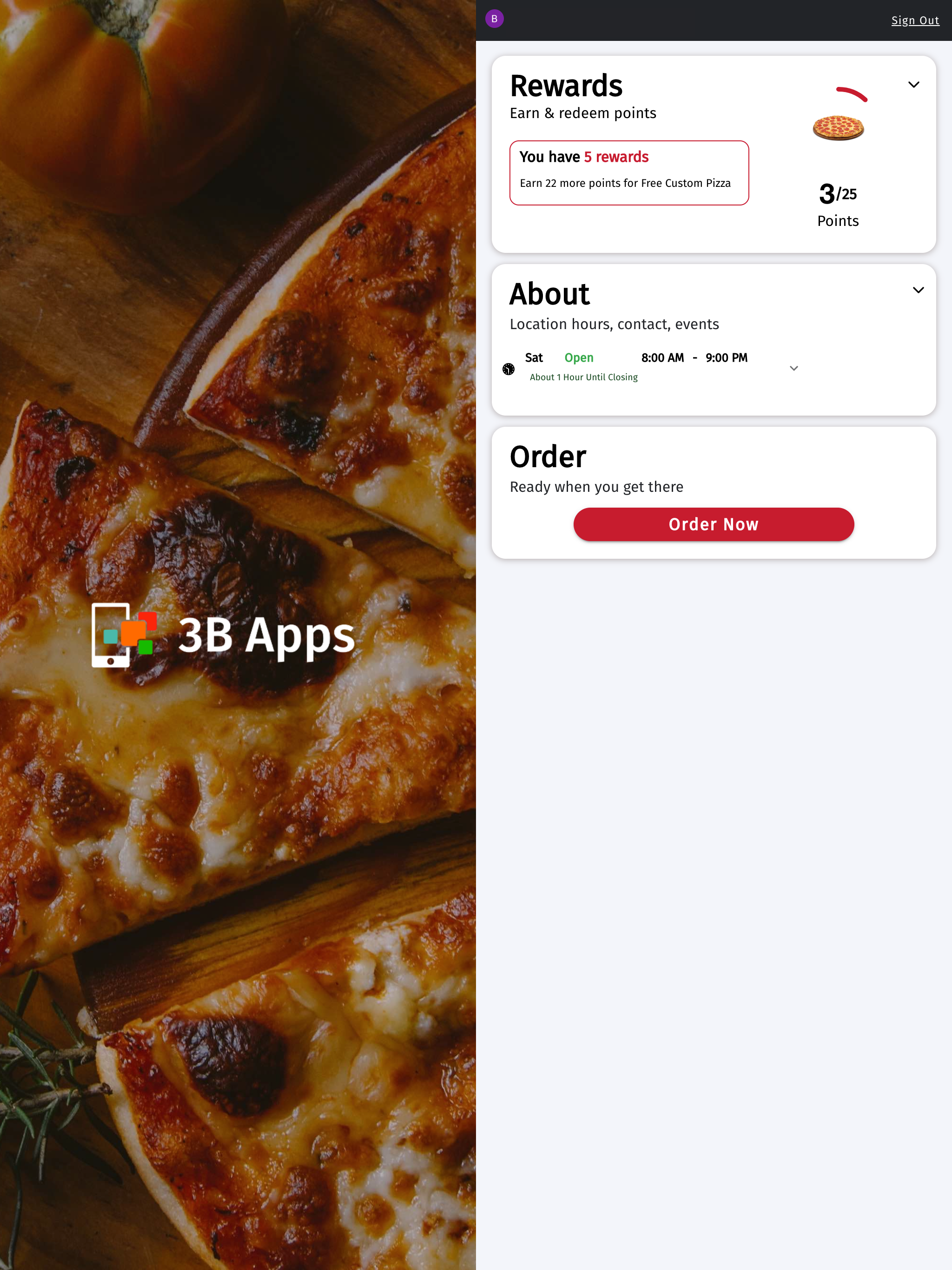 Demo Restaurant App screenshot 4