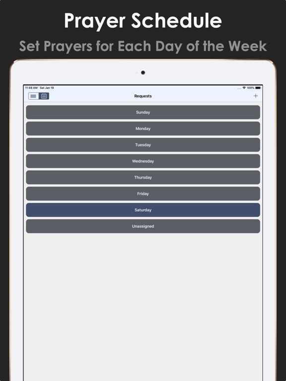 Screenshot #6 pour Prayer Notes Pro: Ask, Receive