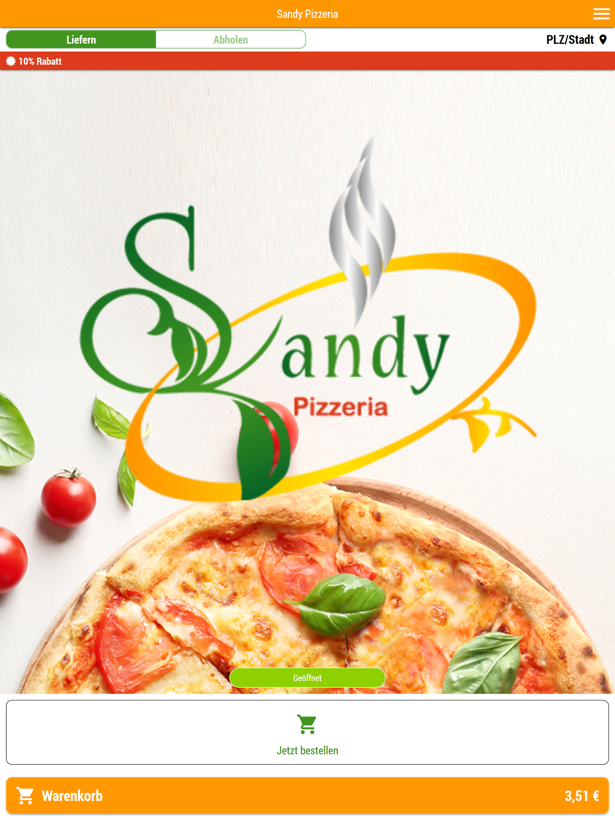 Sandy Pizzeria screenshot 4
