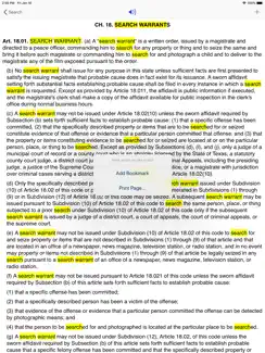 TX Code of Criminal Proc 2026 iPad image 4