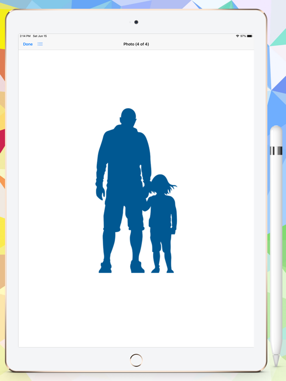 Happy Fathers Day Celebrations iPad screenshot 7 - Stickers app