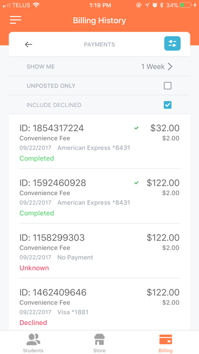 EZSchoolPay Screenshot