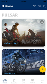 Bajaj Sales App screenshot