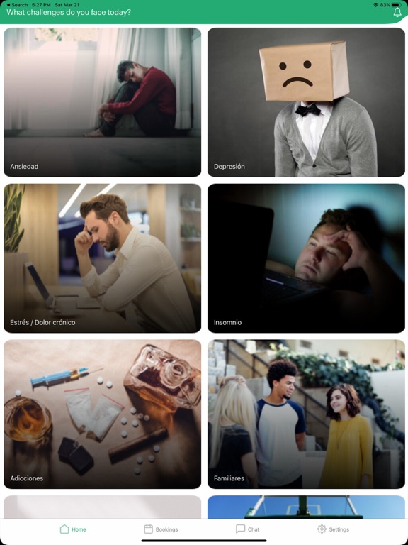 MindHelp iPad screenshot