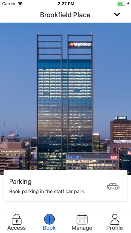 Parking at Brookfield Place